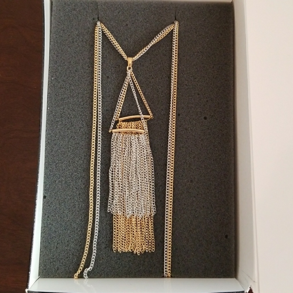 Gold and Silver Necklace